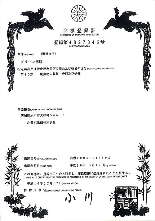 グリーン回収